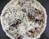 鶏ごぼうときのこの和風キッシュ作り方6写真
