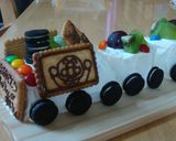 お誕生日♪　電車のケーキ☆作り方5写真