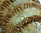 油で揚げるパイ 洋梨・桃作り方15写真