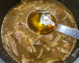 鍋の残りスープで和風グリーンカレー作り方6写真