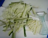 ズッキーニおかか和え作り方1写真
