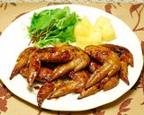 手羽先の赤ワイン煮★バルサミコ酢風味作り方3写真
