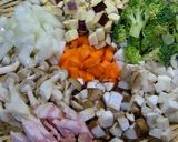 秋色野菜ざくざく☆旬のリゾット作り方2写真