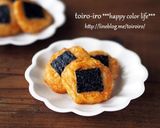 お弁当やおつまみにも♪里芋の磯辺餅★作り方7写真