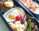 ♥旦那さん弁当♥作り方1写真