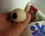 メッセージinチョコエッグ作り方4写真