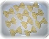 米粉でパスタ!! ファルファッレ♪作り方4写真