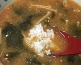 えのきとわかめの☆コチュ味噌マヨスープ作り方4写真