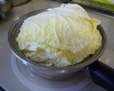 チェダースープで食べる白菜ミルフィーユ作り方4写真