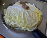 チェダースープで食べる白菜ミルフィーユ作り方5写真