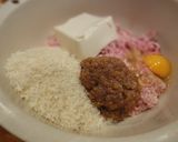 ふわふわチーズイン豆腐ハンバーグ作り方1写真