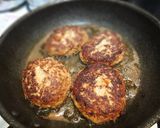 ふわふわチーズイン豆腐ハンバーグ作り方4写真