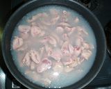 鶏の肝臓とハートの煮物作り方2写真