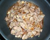 鶏の肝臓とハートの煮物作り方3写真