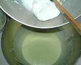フ~ワフワ♪抹茶ムース作り方3写真