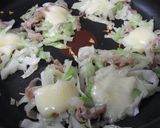 チーズでお好み焼き風おつまみ♪作り方5写真