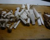 キノコの青じそドレッシング炒め作り方1写真