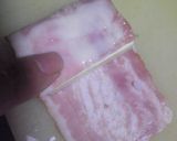 大人のおつまみ♡ハニーベーコンチーズ作り方1写真