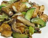 鶏ムネとキュウリの香り炒め作り方7写真