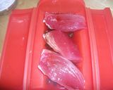 ルクエde簡単!材料一つ☆魚の煮つけ作り方2写真