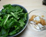 【農家のレシピ】小松菜とちくわの煮びたし作り方1写真