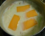 チーズ風味のミルクスープ作り方4写真