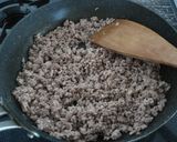 豚挽き肉のレタス包み作り方5写真