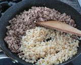豚挽き肉のレタス包み作り方6写真