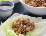 豚挽き肉のレタス包み作り方11写真