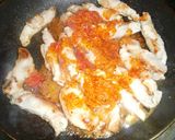 トマトソース　DE　野菜の肉巻き♪作り方5写真