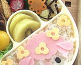 マイメロディ＆ピアノちゃん弁当：キャラ弁作り方6写真
