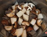 だいこんにゃくちくわ入りうま煮♪作り方3写真