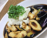 活焼ちくわと茄子の揚げびたし作り方4写真