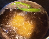 紹興酒の風味の肉あんde揚げだし作り方3写真