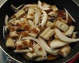 ちくわと豚肉で玉子とじ丼作り方1写真