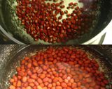 炊飯器で簡単！栗おこわ（赤飯バージョン）作り方4写真