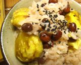 炊飯器で簡単！栗おこわ（赤飯バージョン）作り方14写真