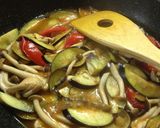 ドレッシングで味付け　簡単炒め物作り方3写真