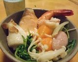 鮭とじゃが芋のチーズ鍋スープ作り方4写真
