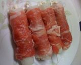 少ない肉でもボリュームUP肉巻きちくわ♪作り方3写真