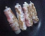 少ない肉でもボリュームUP肉巻きちくわ♪作り方4写真