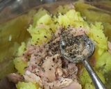 黒胡椒きかせて♪ツナポテトサンド♪作り方1写真