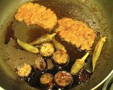 秋野菜でバルサミコ風味の豚てりカフェ丼作り方6写真