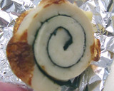 活焼きちくわのくるくるチーズ焼き作り方2写真