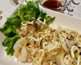 玉ねぎとうどんのお焼き作り方4写真