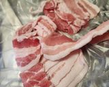 夫絶賛セリ&豚バラ鍋☆ホットプレート作り方1写真
