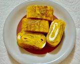 ばあちゃんの甘め卵焼き昭和ノスタルジー作り方7写真
