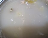 鶏ガラで京都風白い水炊き作り方6写真