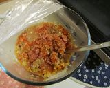 レンジで野菜たっぷりミートソース作り方3写真