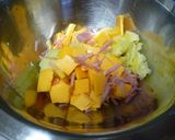 ポテトとベーコンの米粉チェダースティック作り方1写真